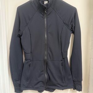 Fabletics Black Cold Weather Utility Jacket